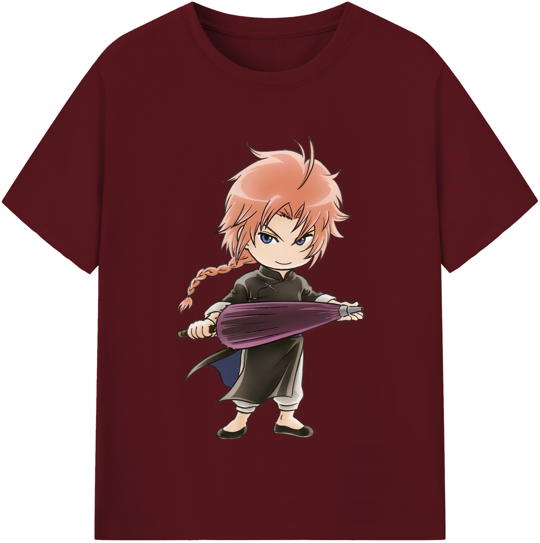 （画像用） ぎんたま 坂田銀時（さかたぎんとき） 神楽 志村新八（しむら しんぱち） GINTAMA Sakata Gintoki Kagura Shimura Shinpachi 綿100％半袖Tシャツ（フロントプリント）